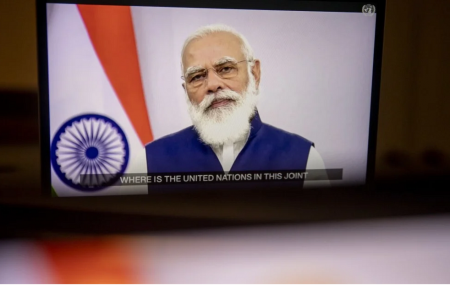 भारतीय प्रधानमन्त्री नरेन्द्र मोदी